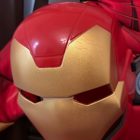 Marvel Avengers Iron Man Costume Youth Small 4–6 NWOT Mask Included - Picture 3 of 4